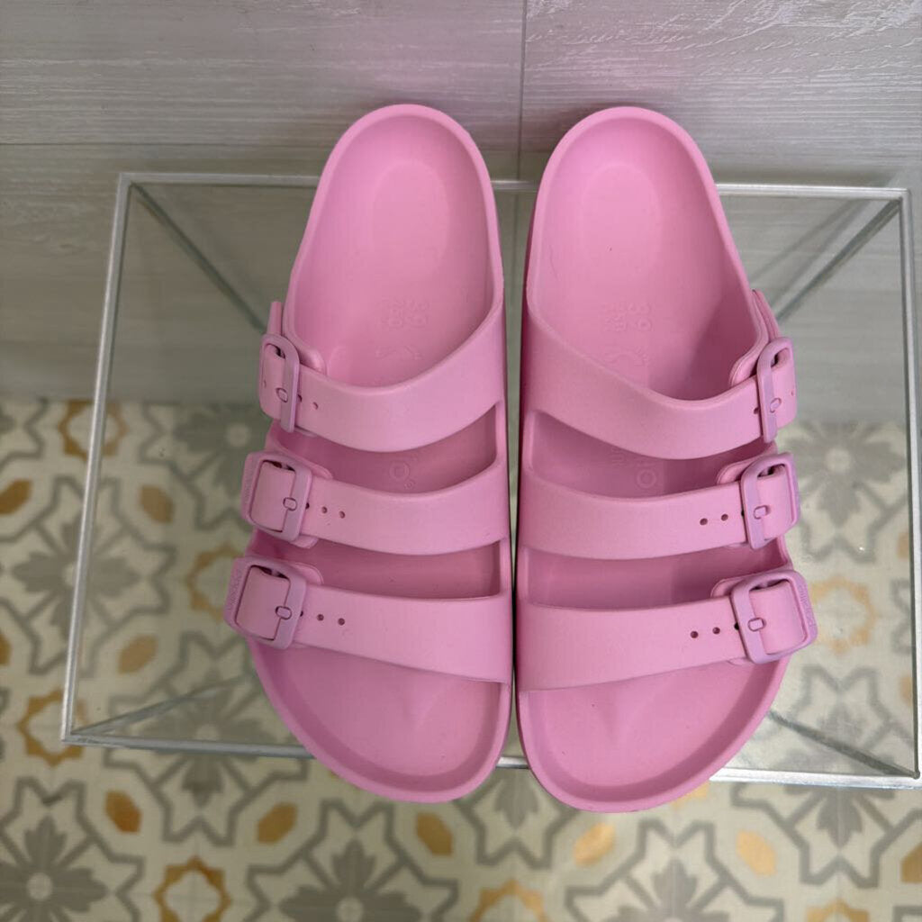 Papillio by Birkenstock Pink Florida Flex Platform Eva Sandals 39