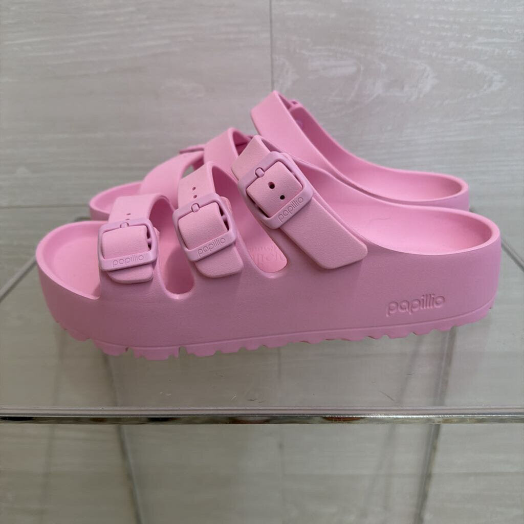 Papillio by Birkenstock Pink Florida Flex Platform Eva Sandals 39