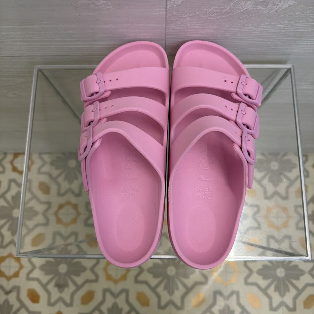Papillio by Birkenstock Pink Florida Flex Platform Eva Sandals 39