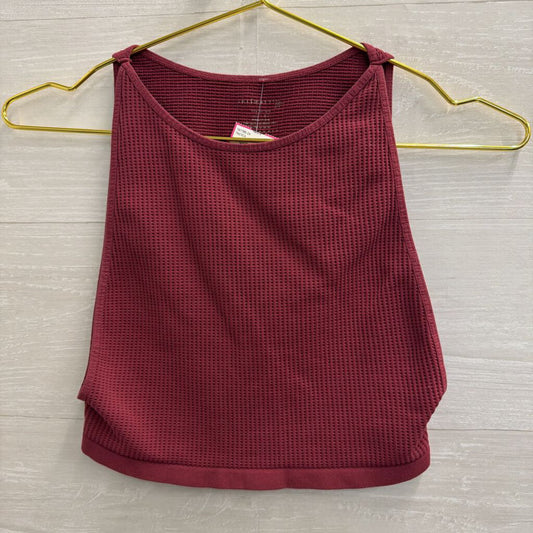 Intimately Free People Berry Textured Cropped Tank Top XS/S