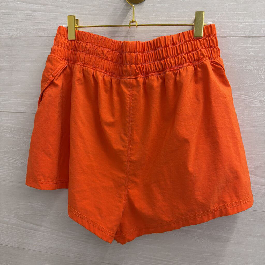 FP Movement Orange Next Round Athletic Shorts Medium