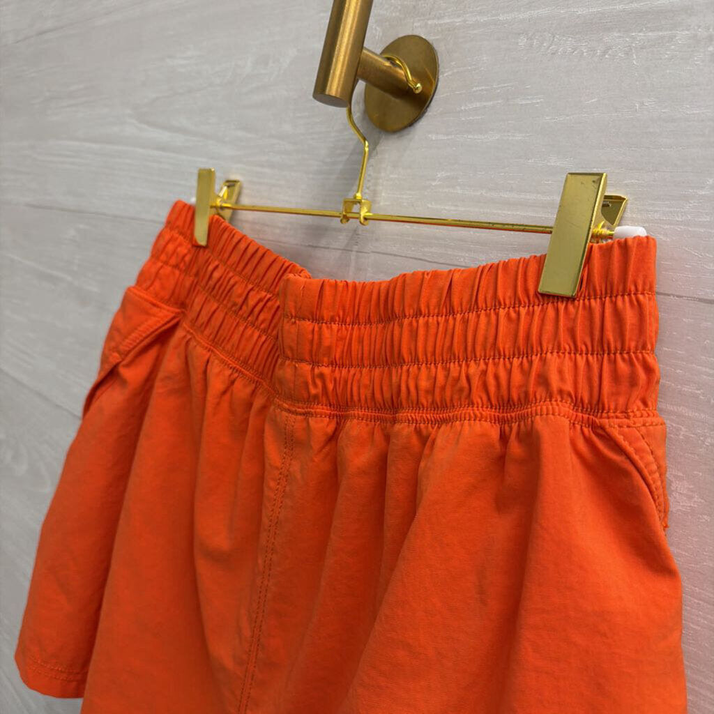 FP Movement Orange Next Round Athletic Shorts Medium