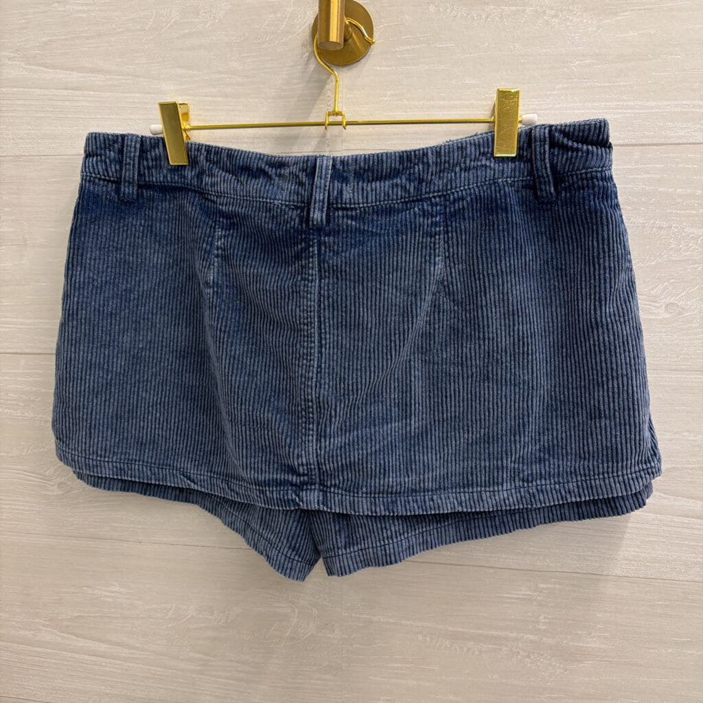 We The Free Blue Corduroy Shorts 29