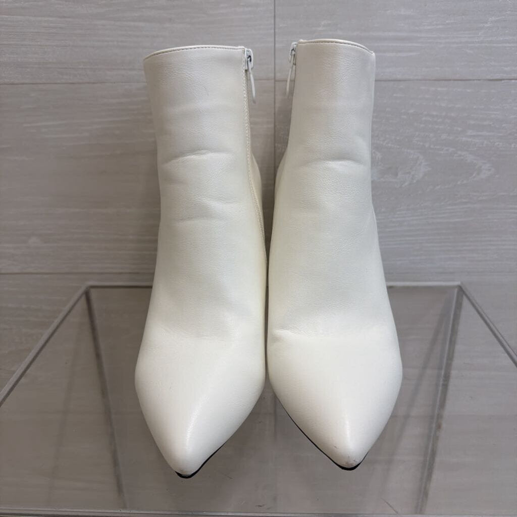 Dream Paris White Sianna Ankle Boots 8