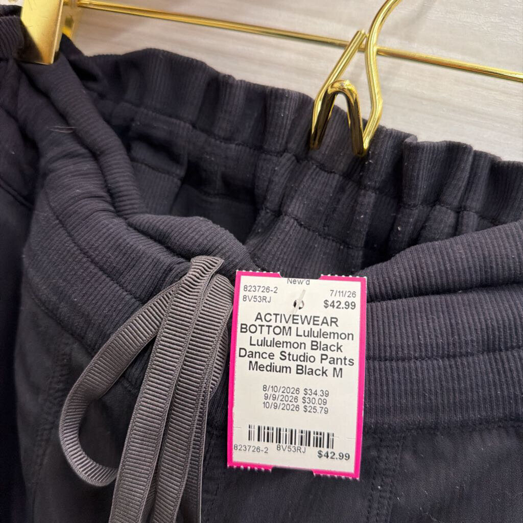 Lululemon Black Dance Studio Pants Medium