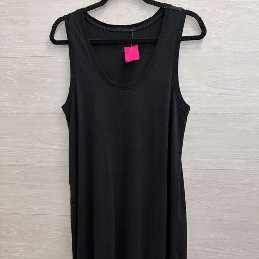 Pact Black Soft Tank Maxi Dress Medium