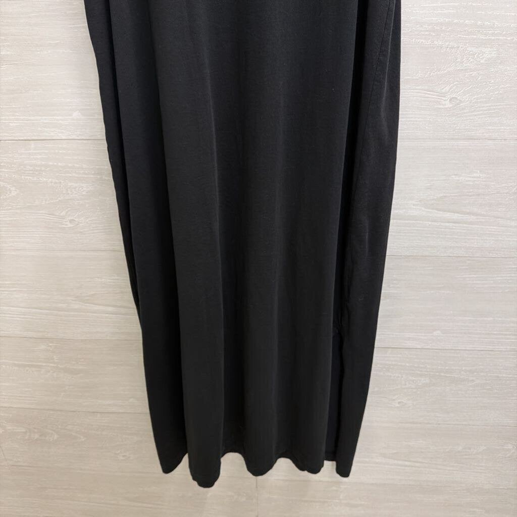 Pact Black Soft Tank Maxi Dress Medium