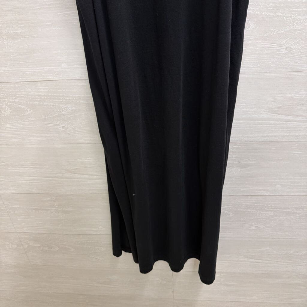 Pact Black Soft Tank Maxi Dress Medium