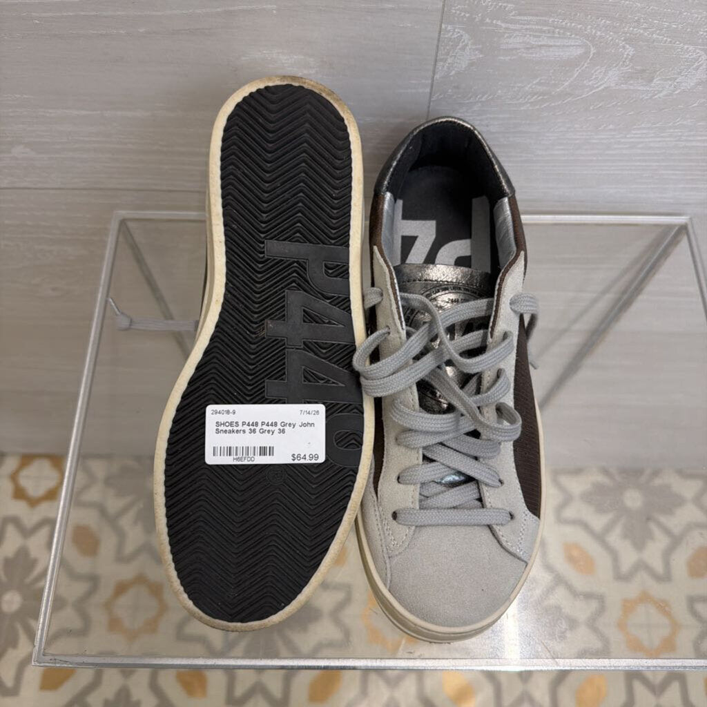 P448 Grey John Sneakers 36