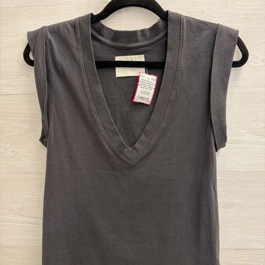Citizens Of Humanity Grey V Neck Tank Top Extra Small