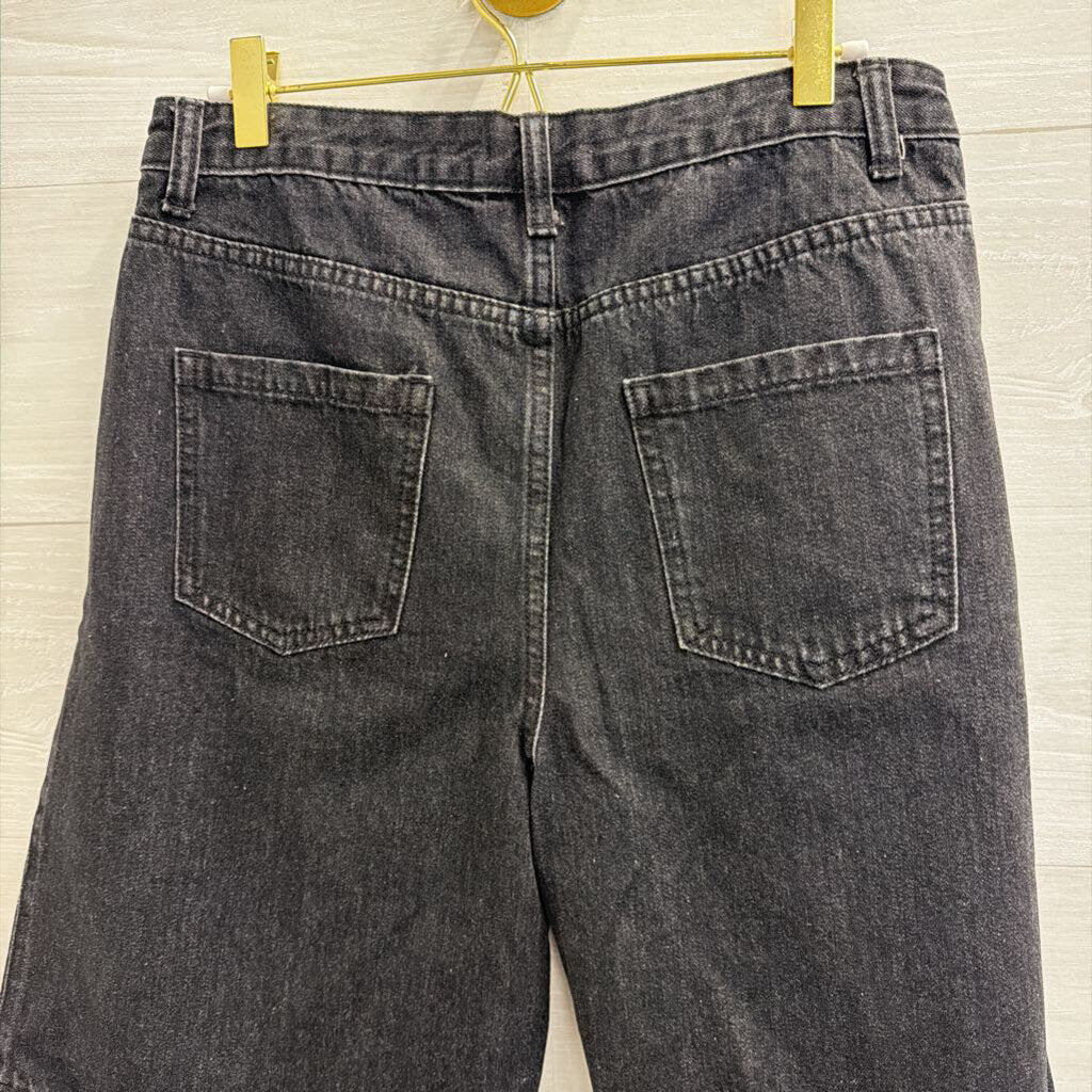 Mod Ref Black Denim Jorts Medium