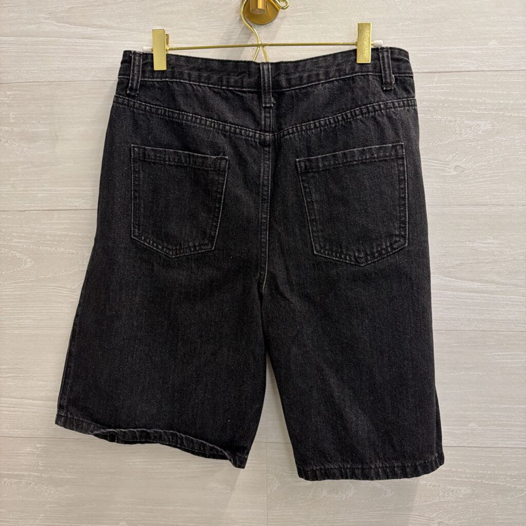 Mod Ref Black Denim Jorts Medium