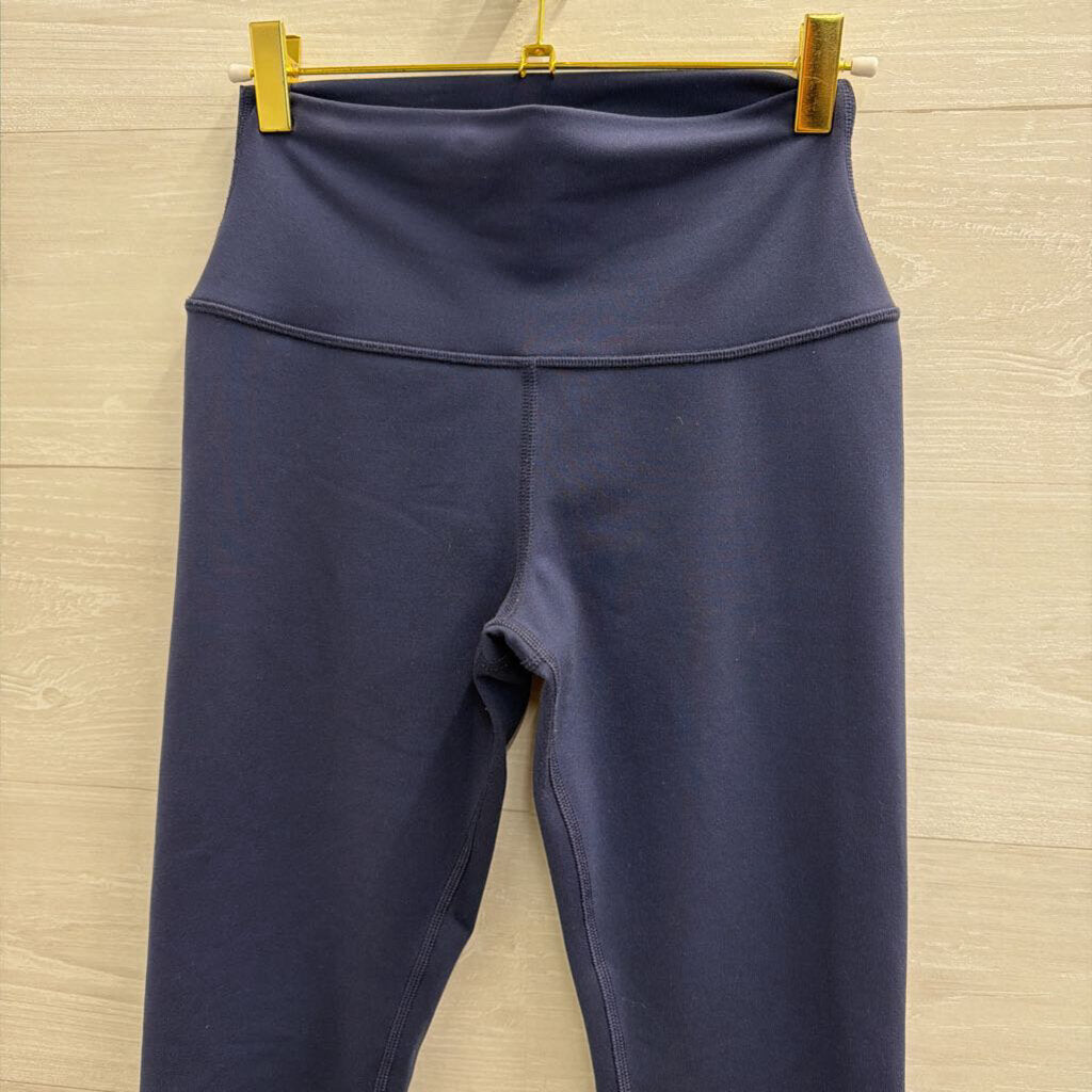 Alo Navy Full Length Leggings Extra Small