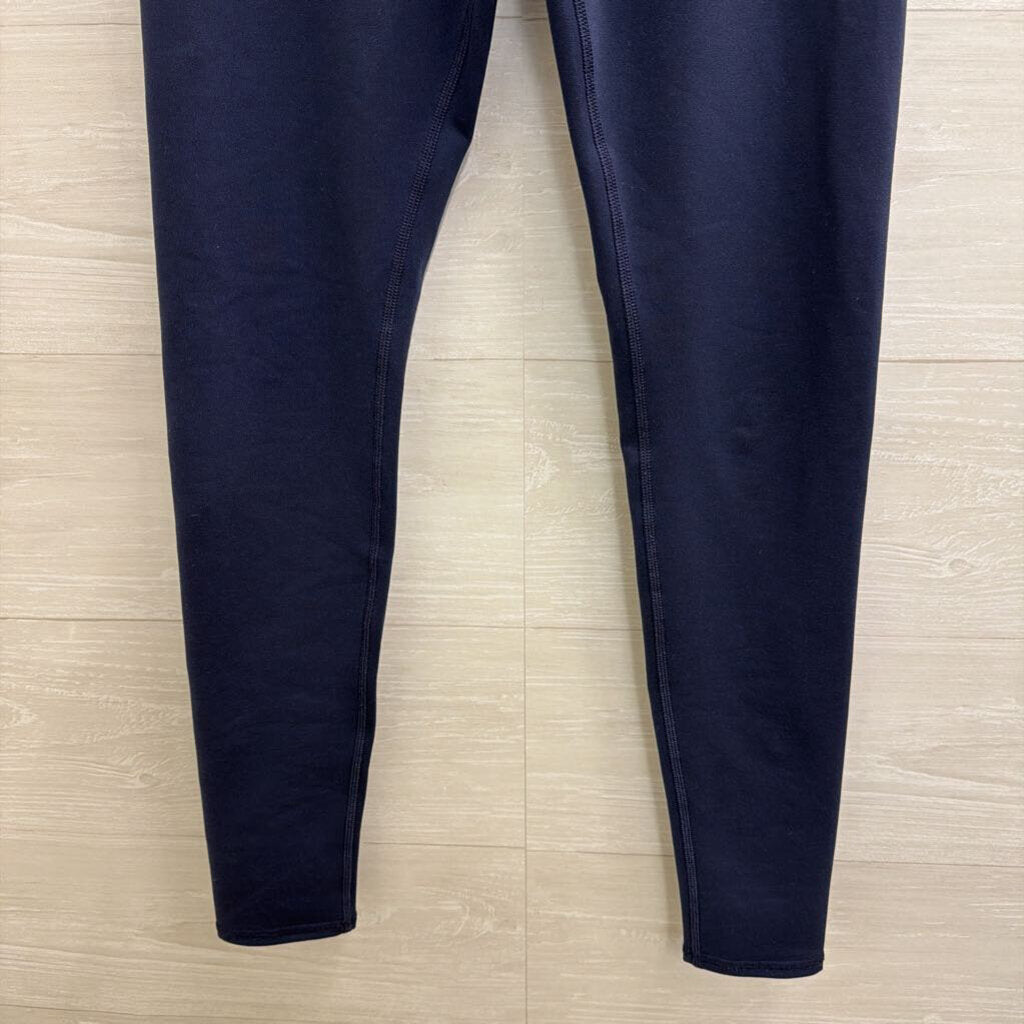 Alo Navy Full Length Leggings Extra Small