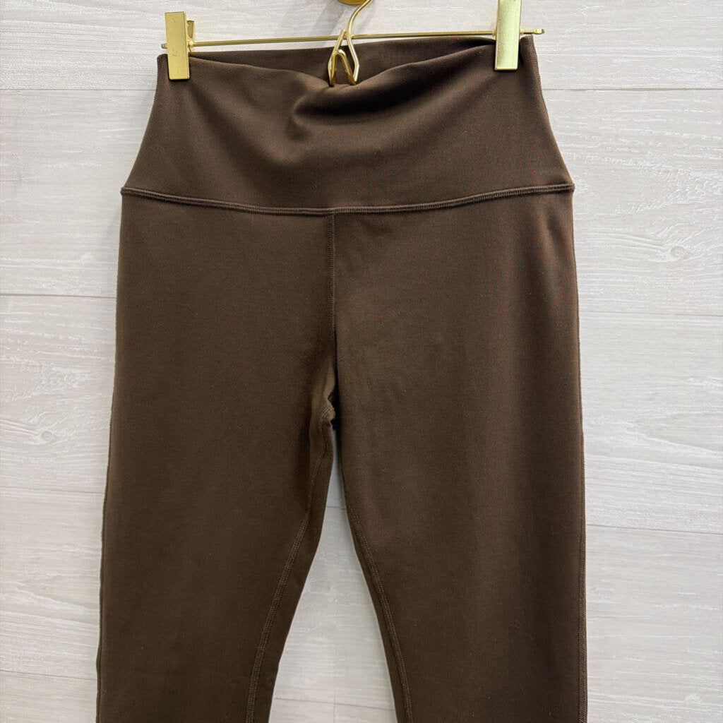 Alo Brown Flare Leg Leggings Small