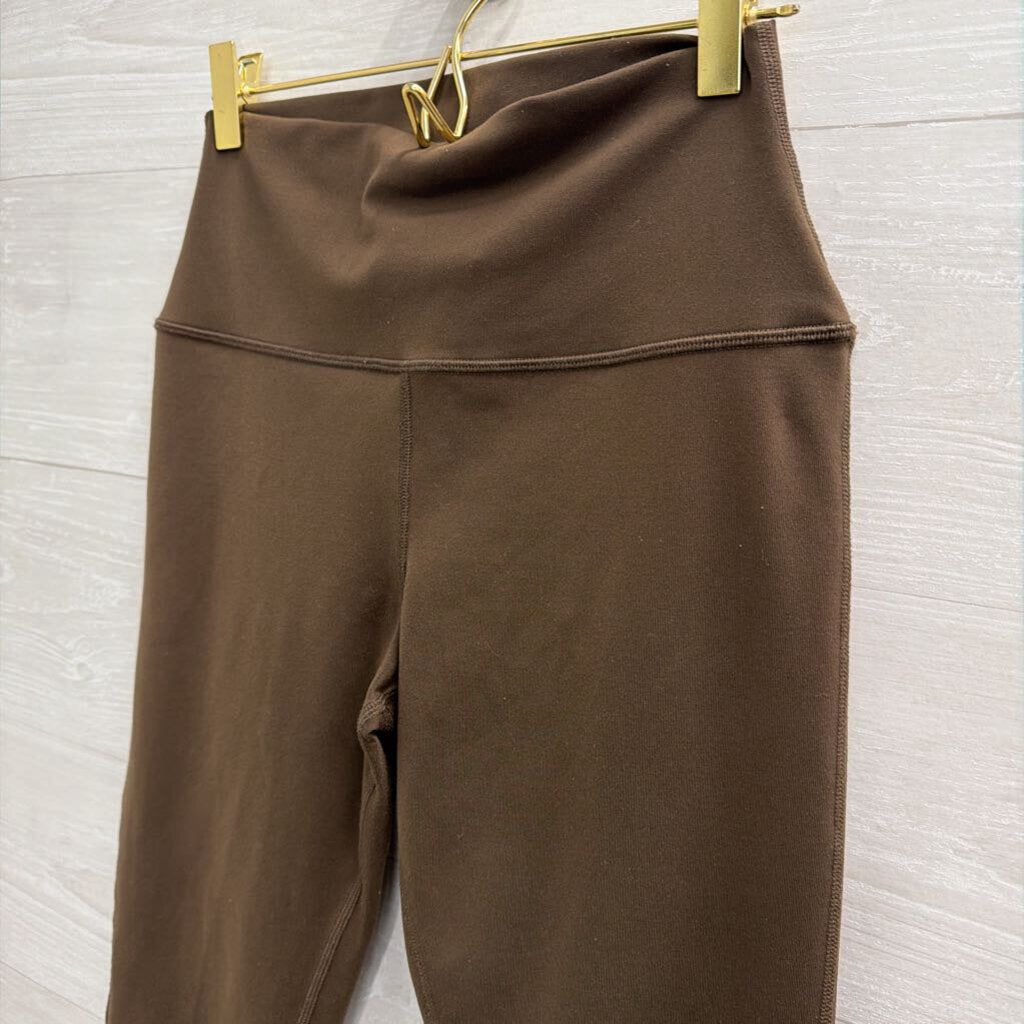Alo Brown Flare Leg Leggings Small