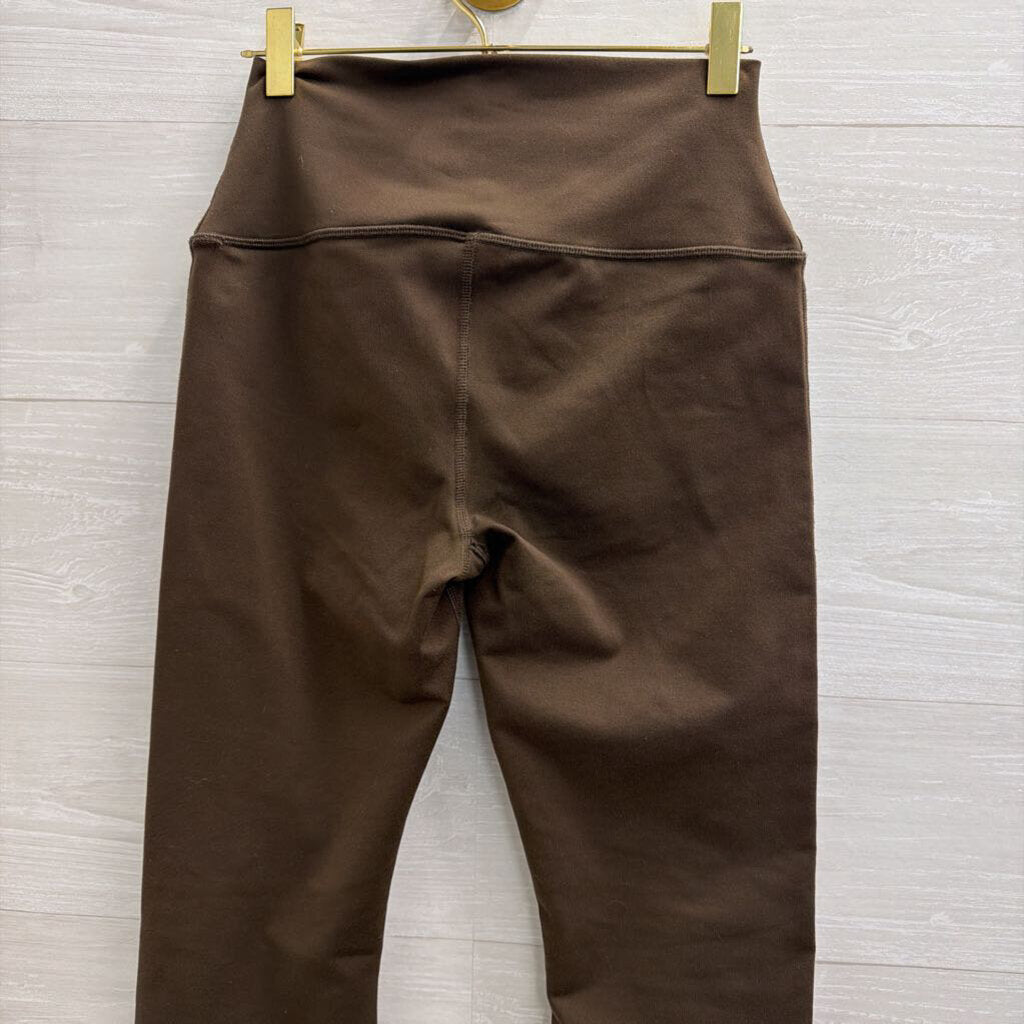 Alo Brown Flare Leg Leggings Small