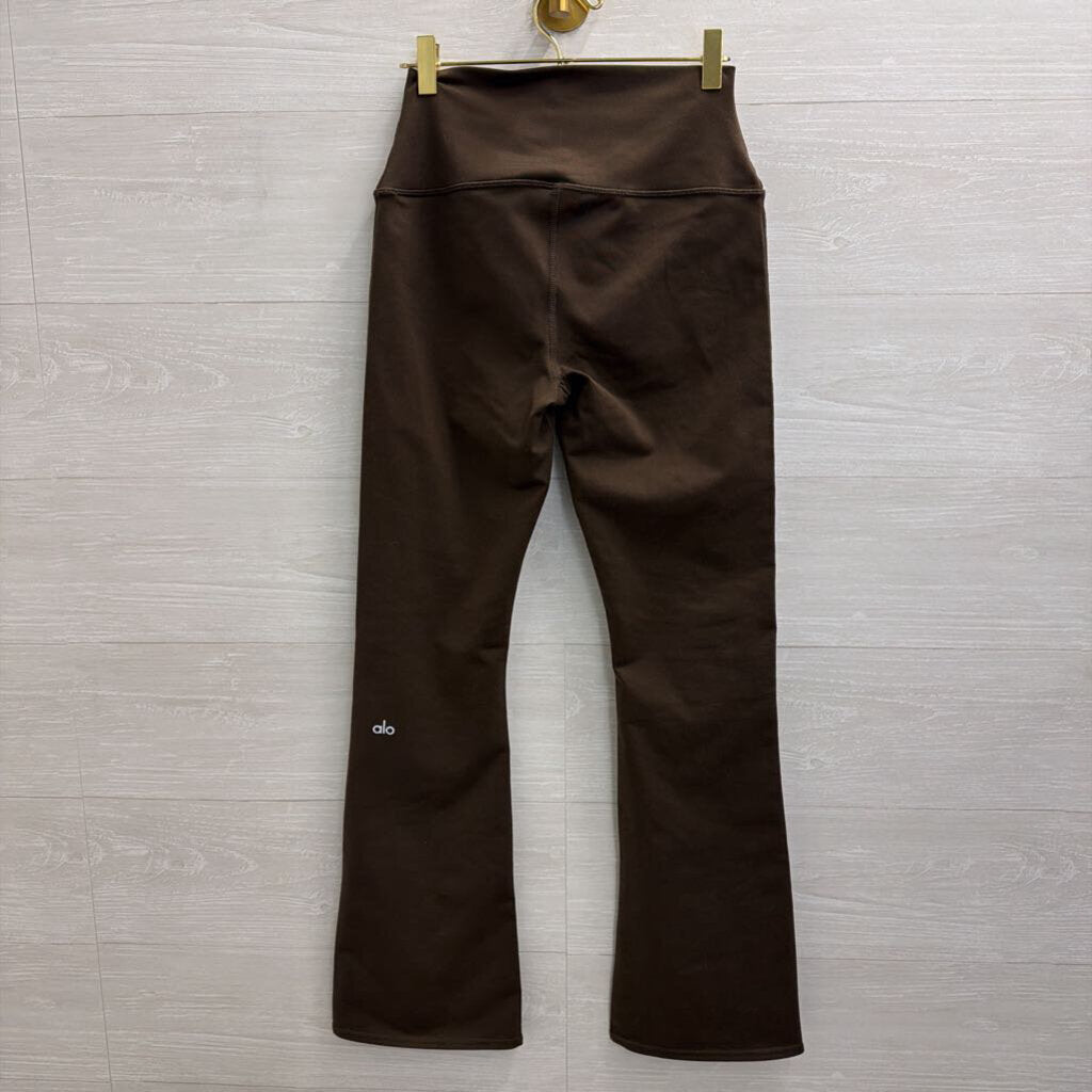 Alo Brown Flare Leg Leggings Small