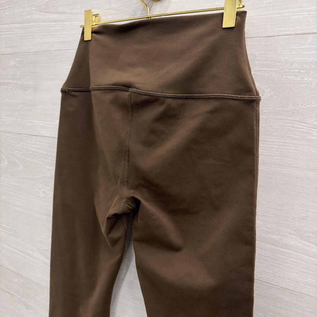 Alo Brown Flare Leg Leggings Small