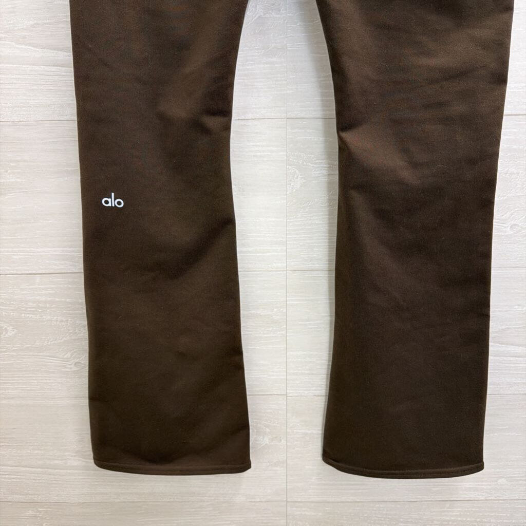 Alo Brown Flare Leg Leggings Small