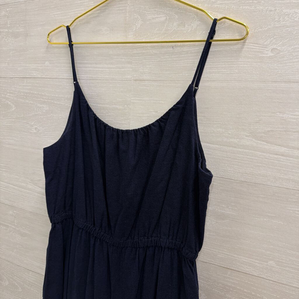 Haute Hippie Blue Wide Leg Jumpsuit Large