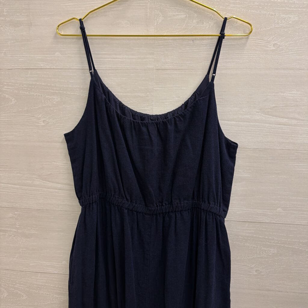 Haute Hippie Blue Wide Leg Jumpsuit Large
