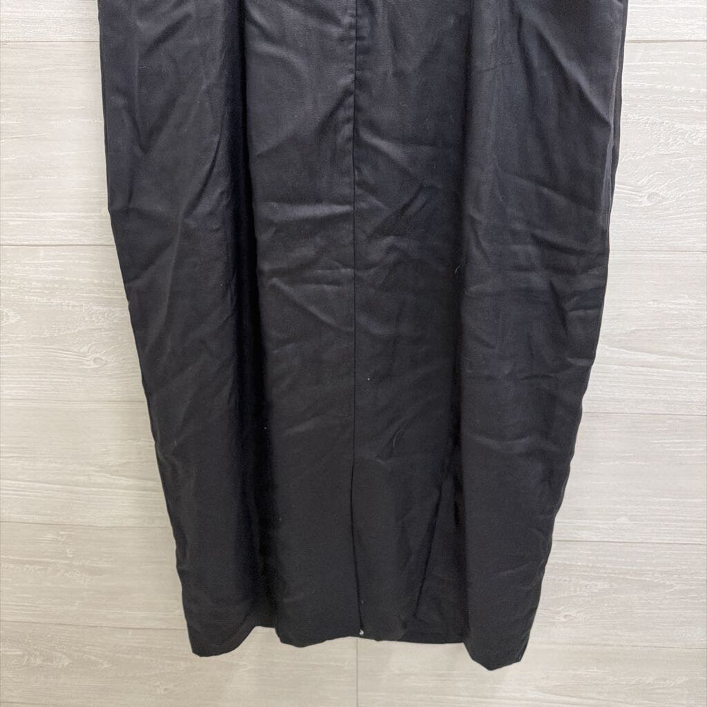 Ann Taylor Black Sleeveless Midi Dress 8