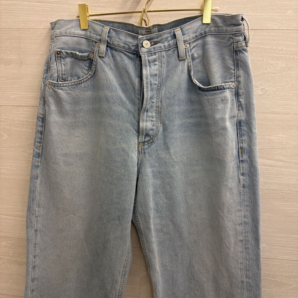 Citizens of Humanity Light Wash Gaucho Jeans 30