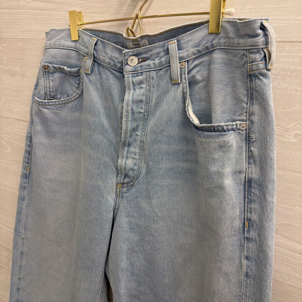 Citizens of Humanity Light Wash Gaucho Jeans 30