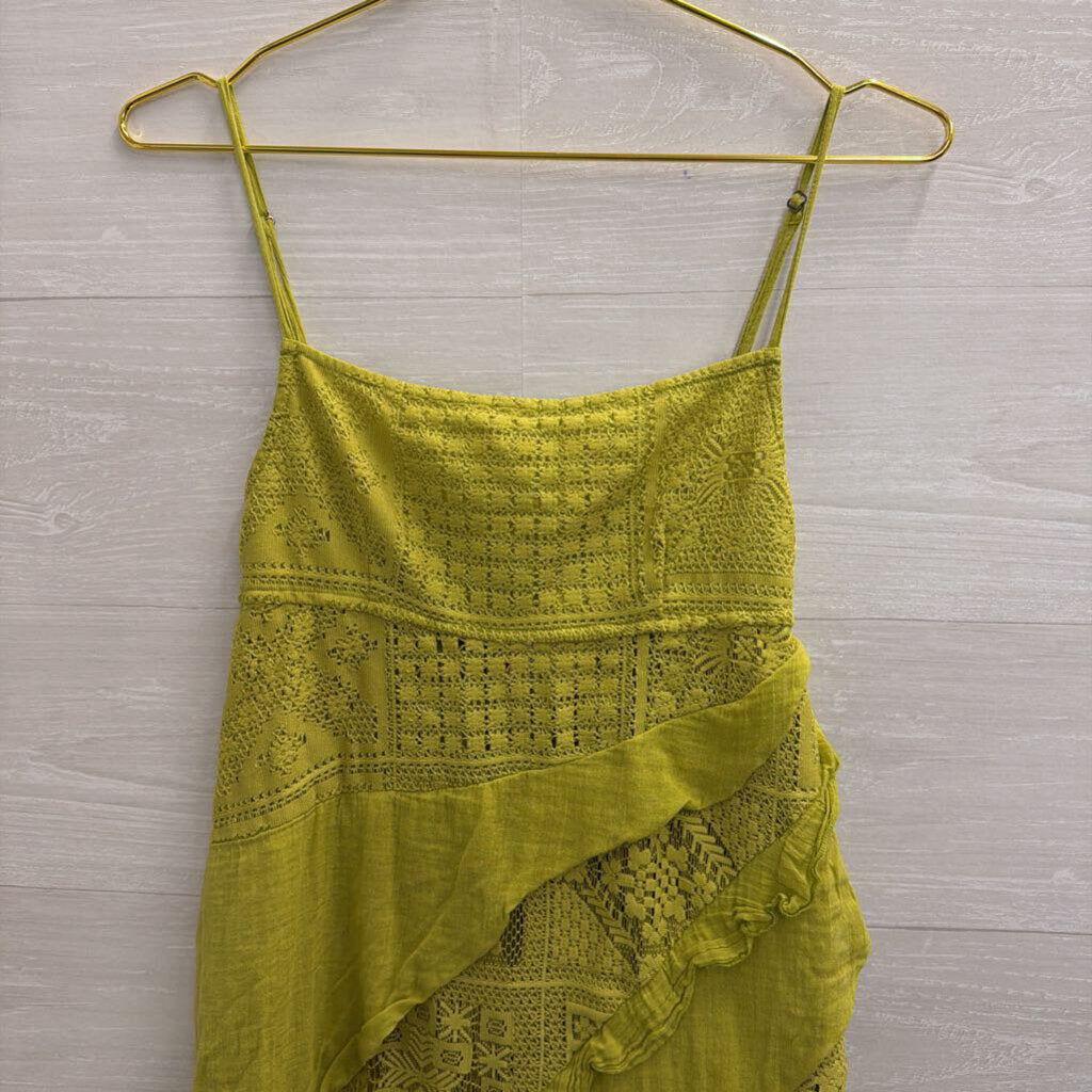 FP One Green Florine Tunic Top Small