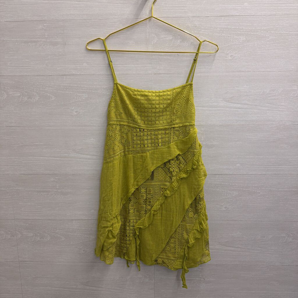 FP One Green Florine Tunic Top Small