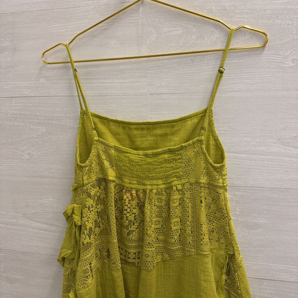 FP One Green Florine Tunic Top Small