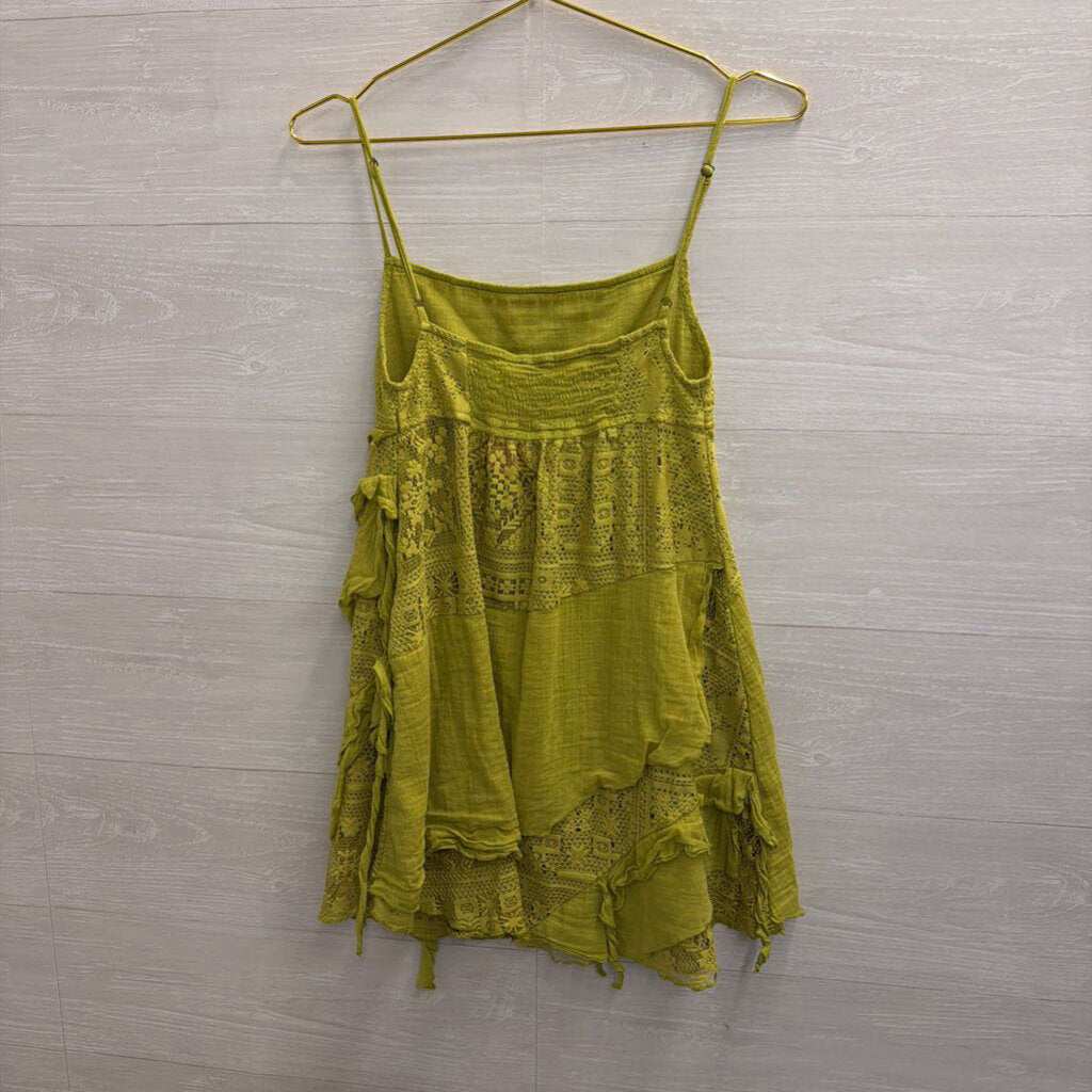 FP One Green Florine Tunic Top Small