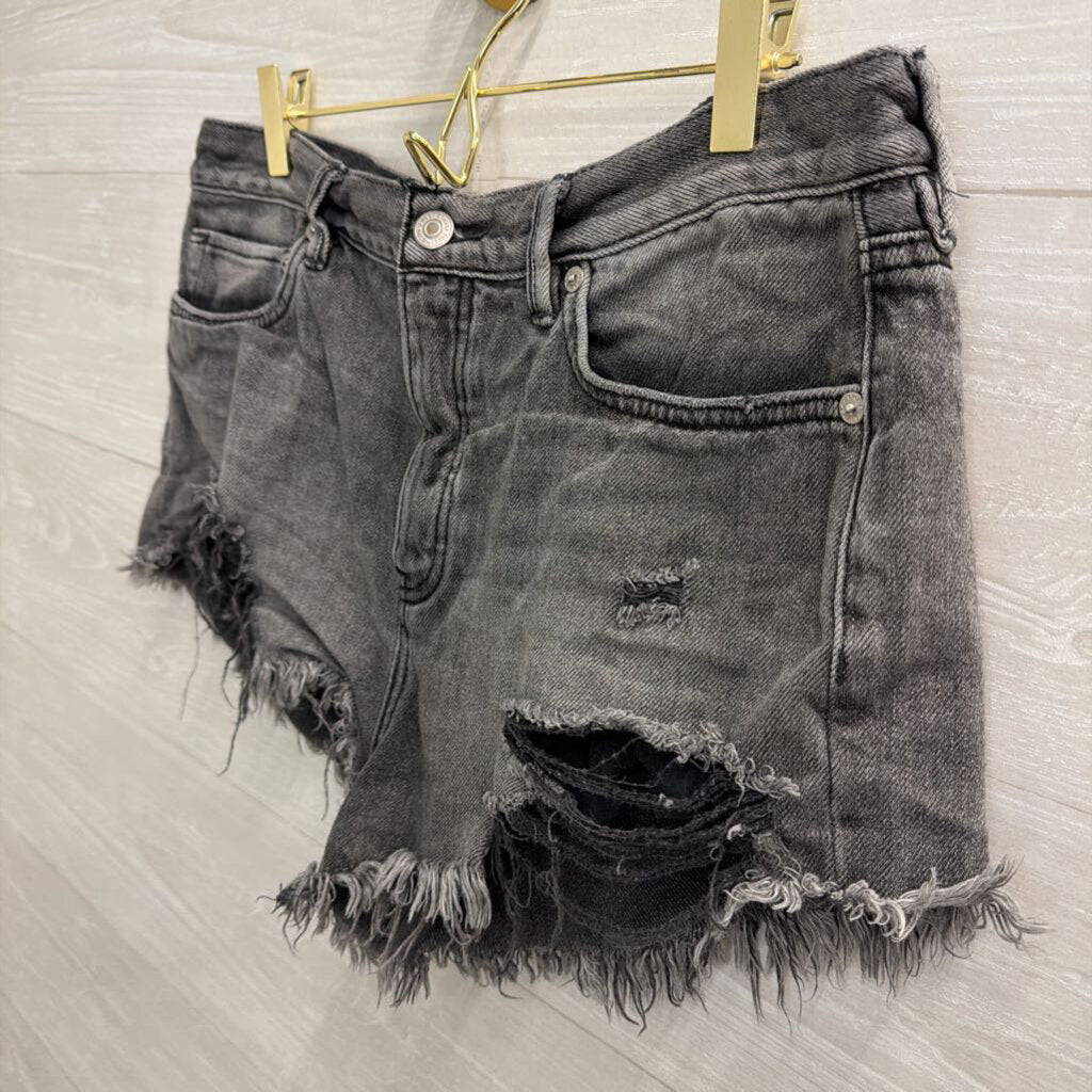 We The Free Black Denim Cutoff Shorts 29