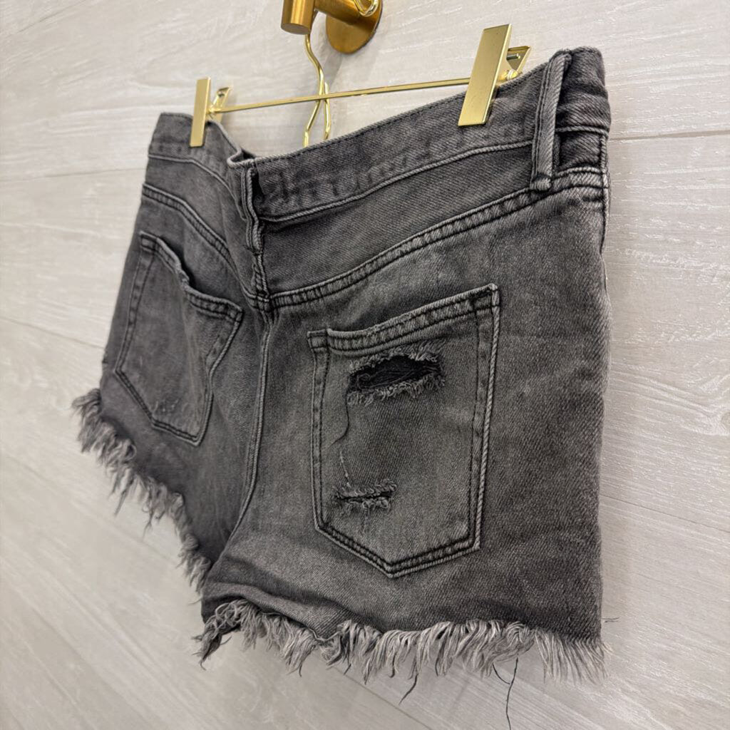 We The Free Black Denim Cutoff Shorts 29