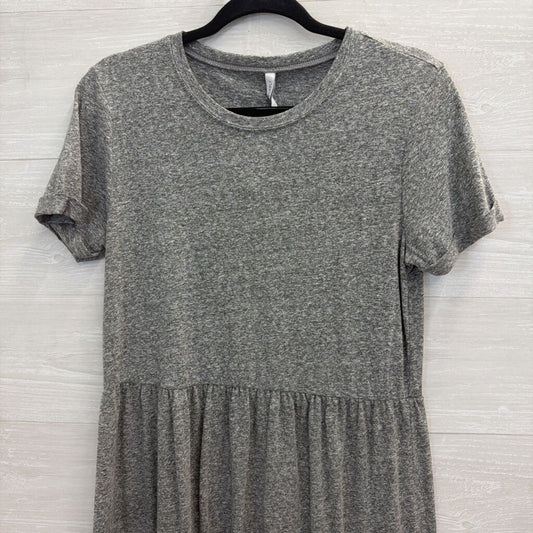 Z Supply Grey Short Sleeve Dress Small