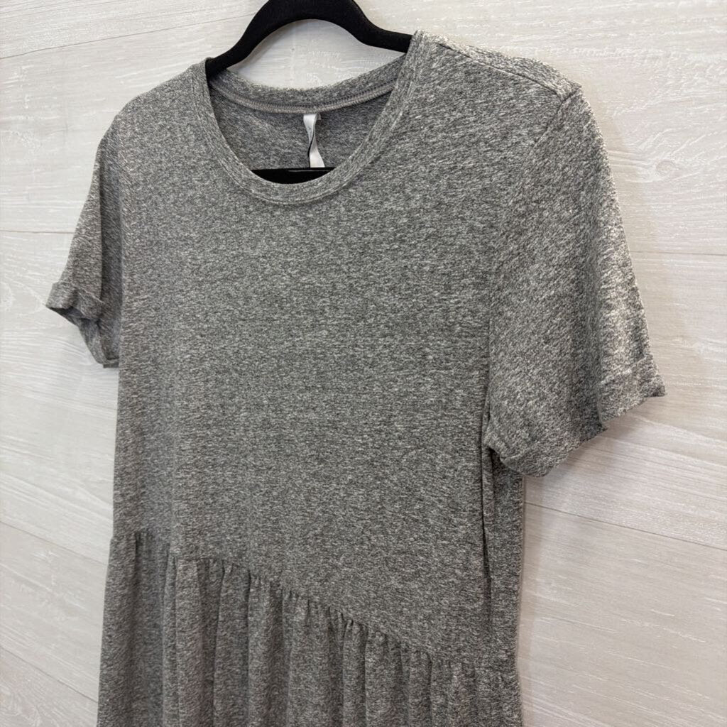 Z Supply Grey Short Sleeve Dress Small