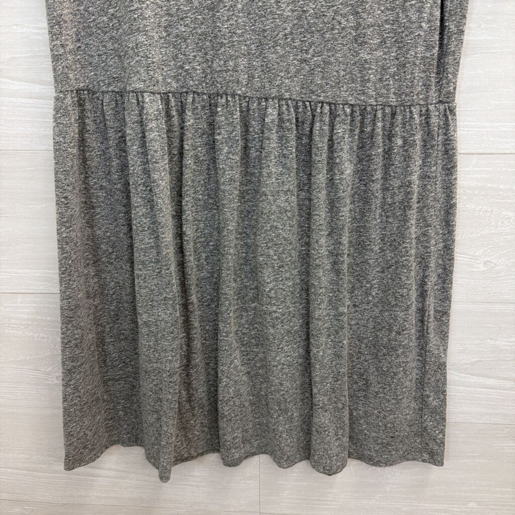 Z Supply Grey Short Sleeve Dress Small