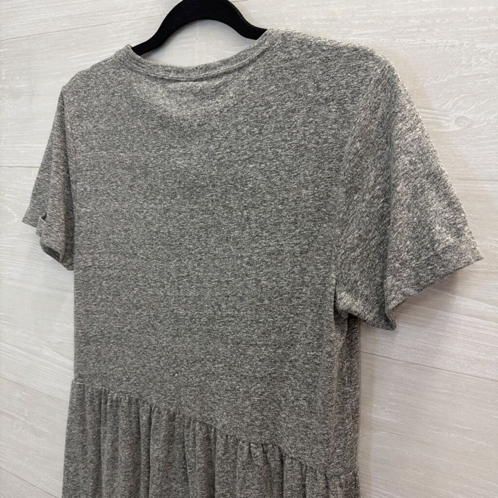 Z Supply Grey Short Sleeve Dress Small