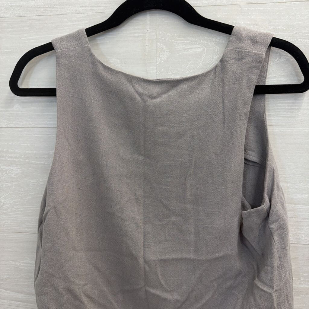 Automet Grey Tank/ Shorts Set Small