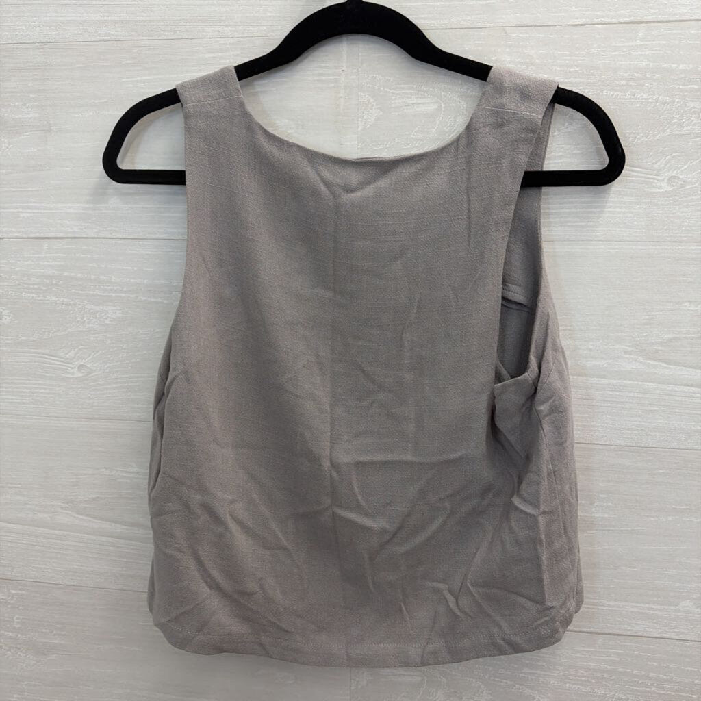 Automet Grey Tank/ Shorts Set Small