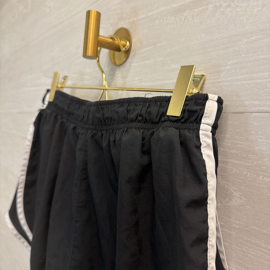 Nike Black/ White Athletic Shorts Medium