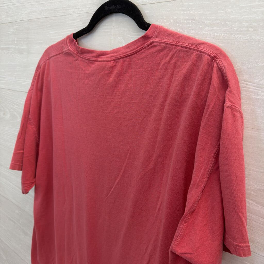 Brick Red Yorktown Short Sleeve Graphic Tee Large