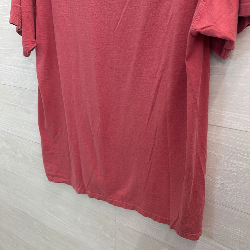 Brick Red Yorktown Short Sleeve Graphic Tee Large