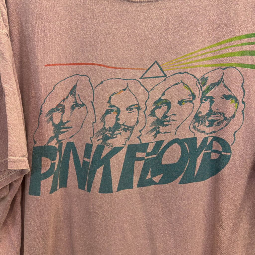 Day Purple Pink Floyd Short Sleeve Graphic Tee One Size