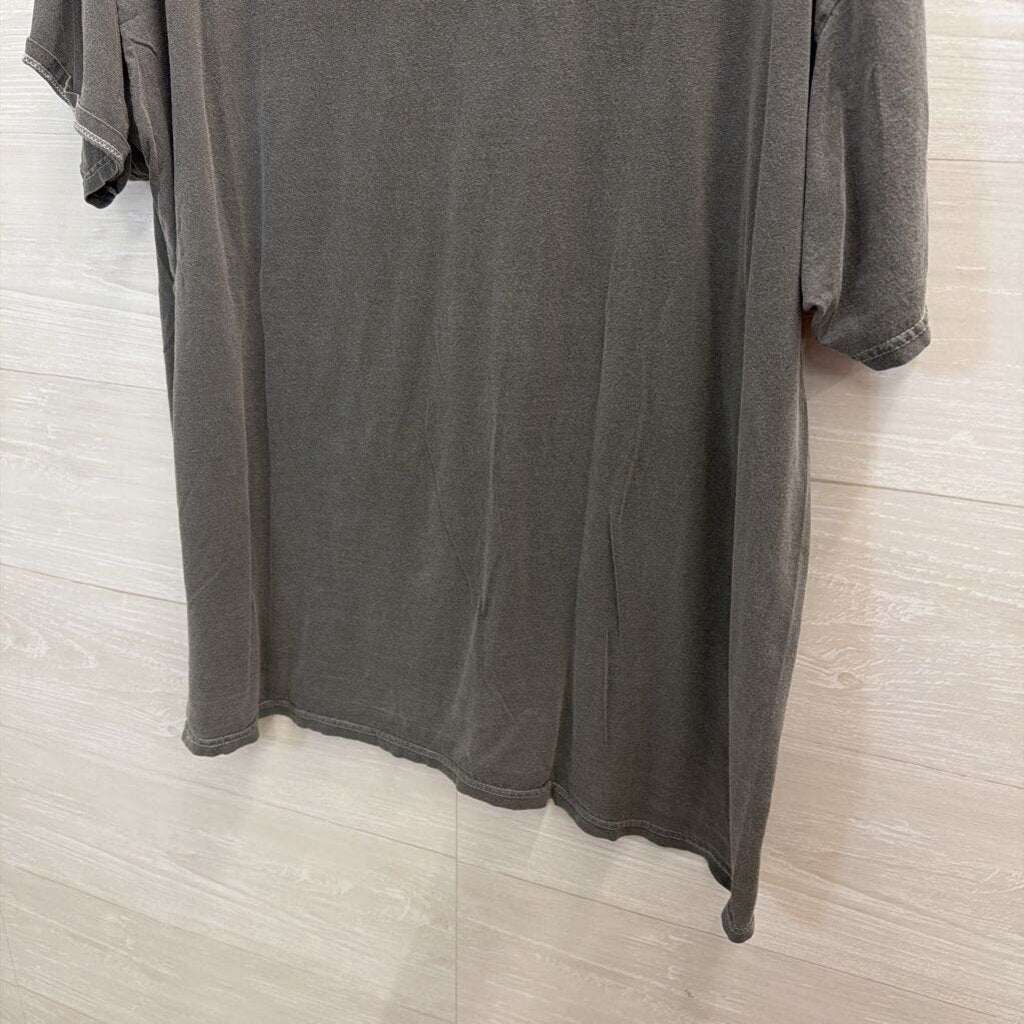 Snoop Dog Grey Short Sleeve Graphic Tee One Size