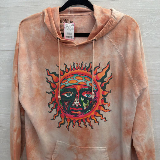 Sublime Pink Tie Dye Hoodie Extra Large