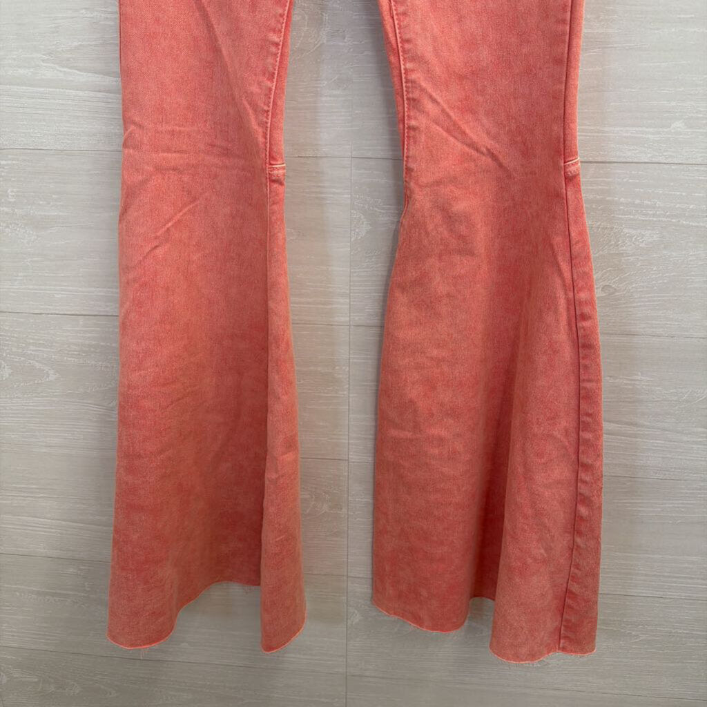 We The Free Pink Flare Leg Jeans 24