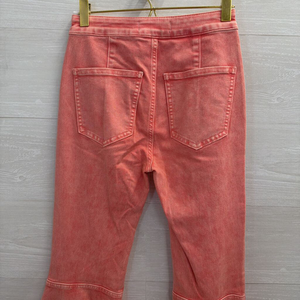 We The Free Pink Flare Leg Jeans 24
