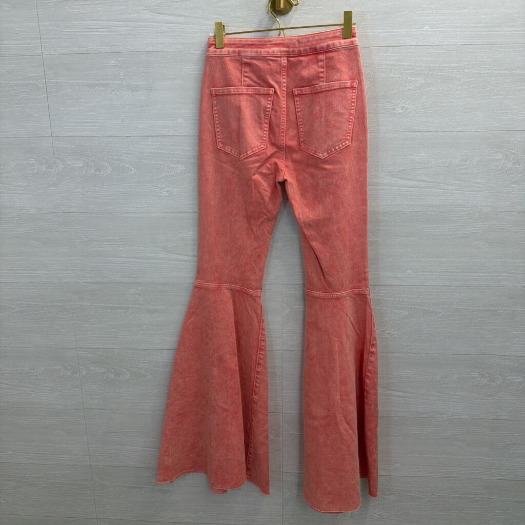We The Free Pink Flare Leg Jeans 24
